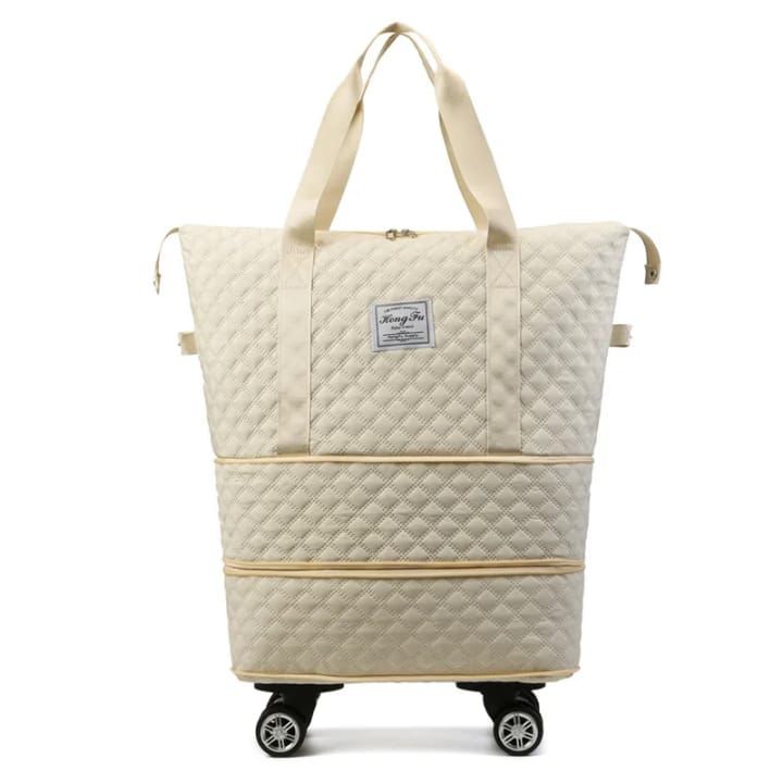 Multi Purpose Bag with wheels | Imported | Premium Quality | Random Color