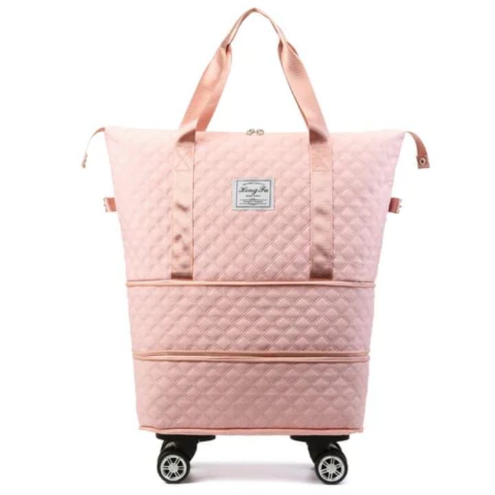 Multi Purpose Bag with wheels | Imported | Premium Quality | Random Color