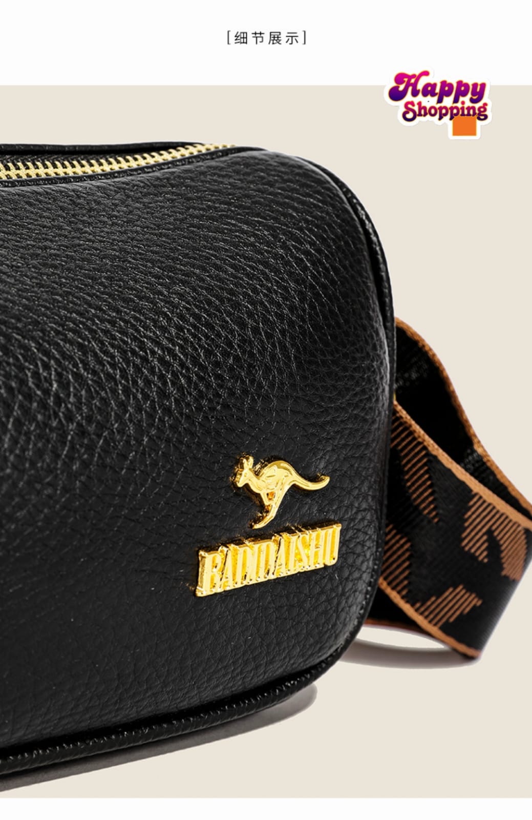 Kangaroo Crossbody Bag | Imported