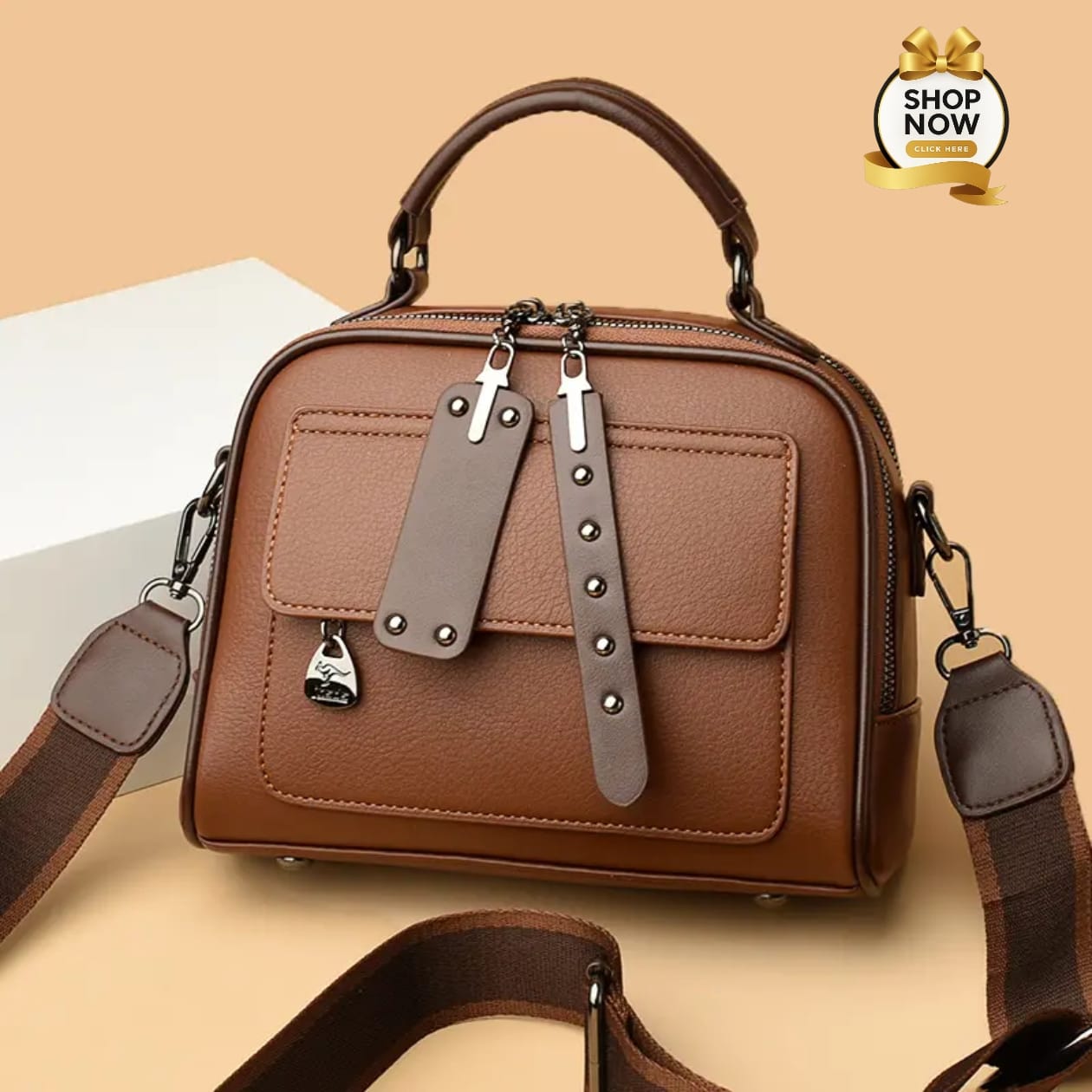 Imported Kangaroo Crossbody Bag