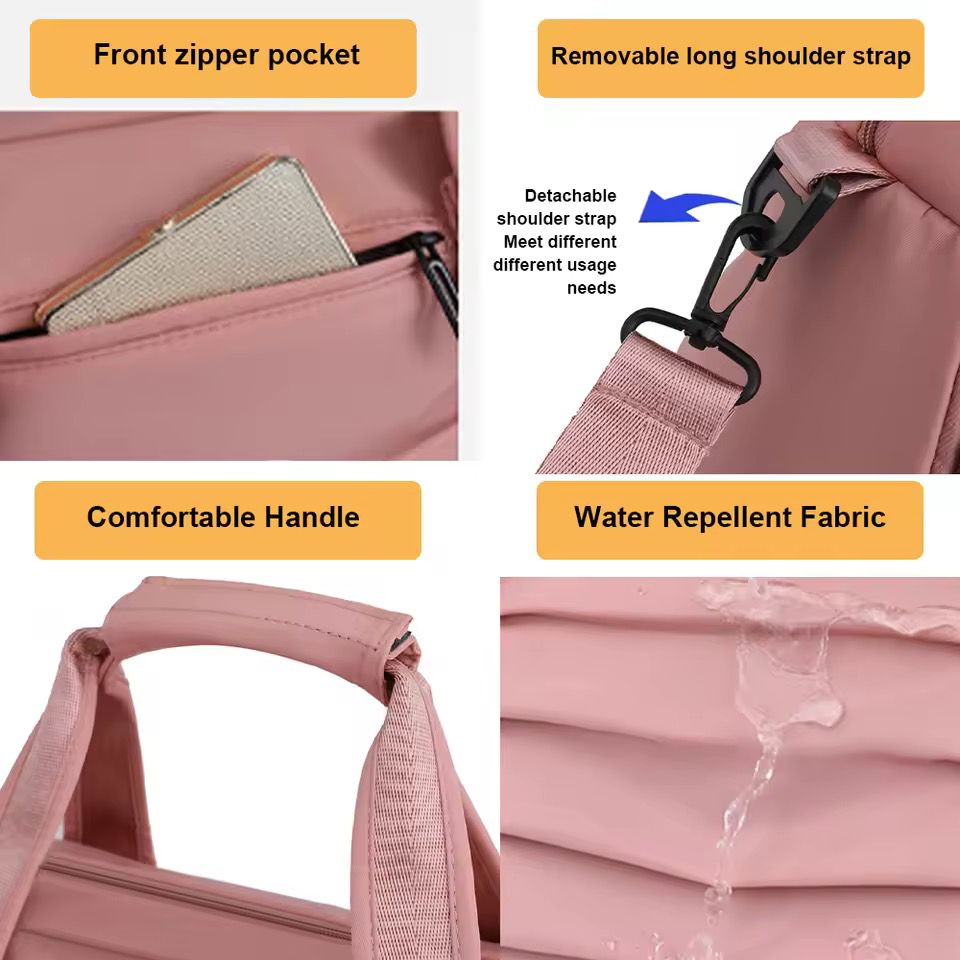 Ladies Travelling Bag with shoe Portion | Random Color