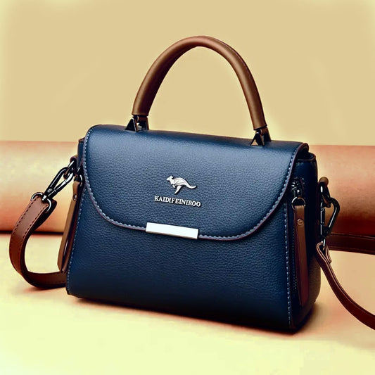 Kangaroo Dual zipper Crossbody bag