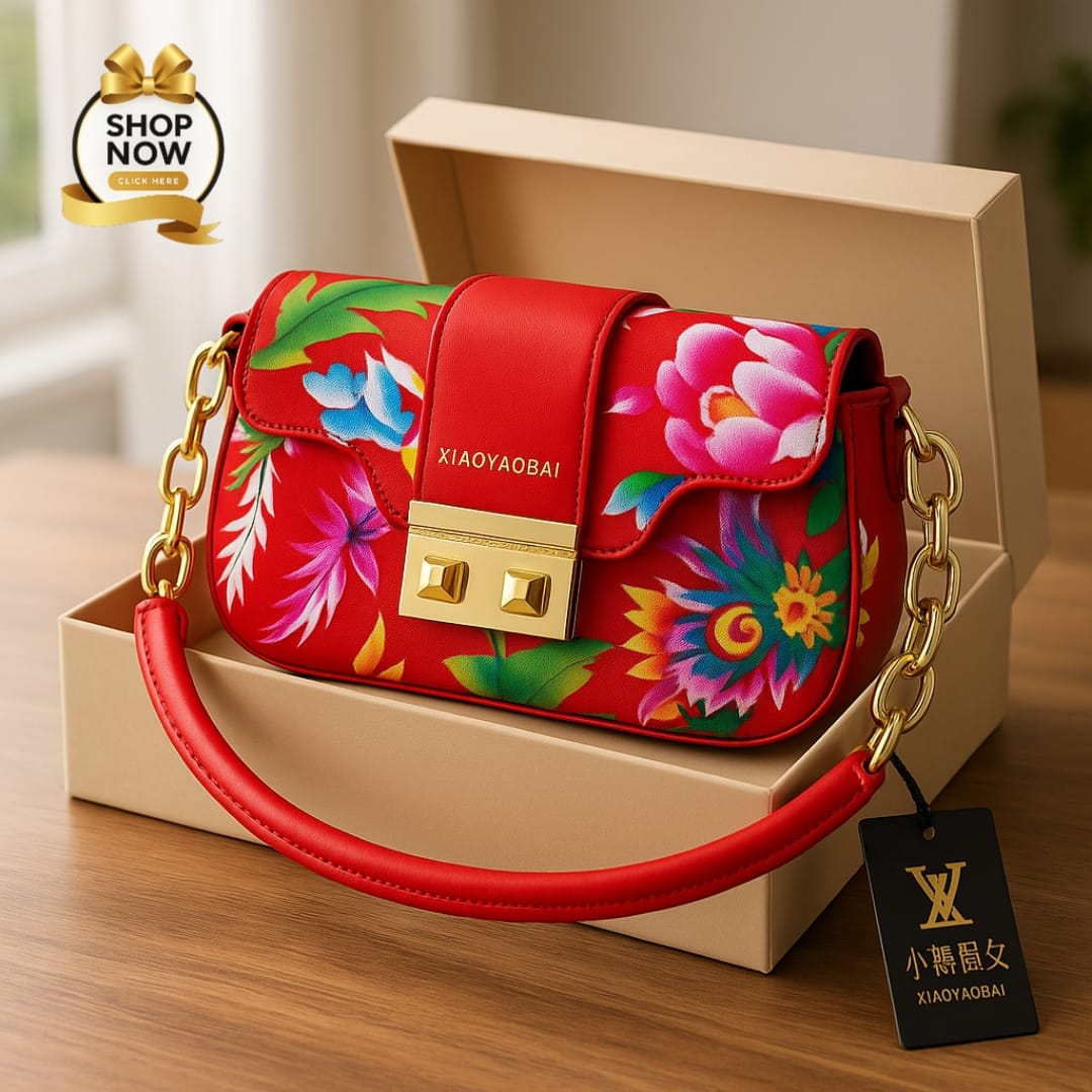 Imported Printed Crossbody Bag