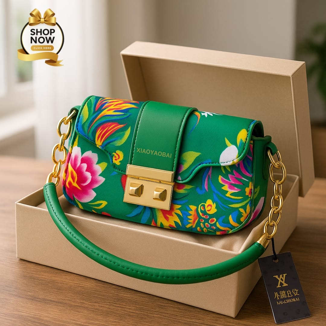 Imported Printed Crossbody Bag