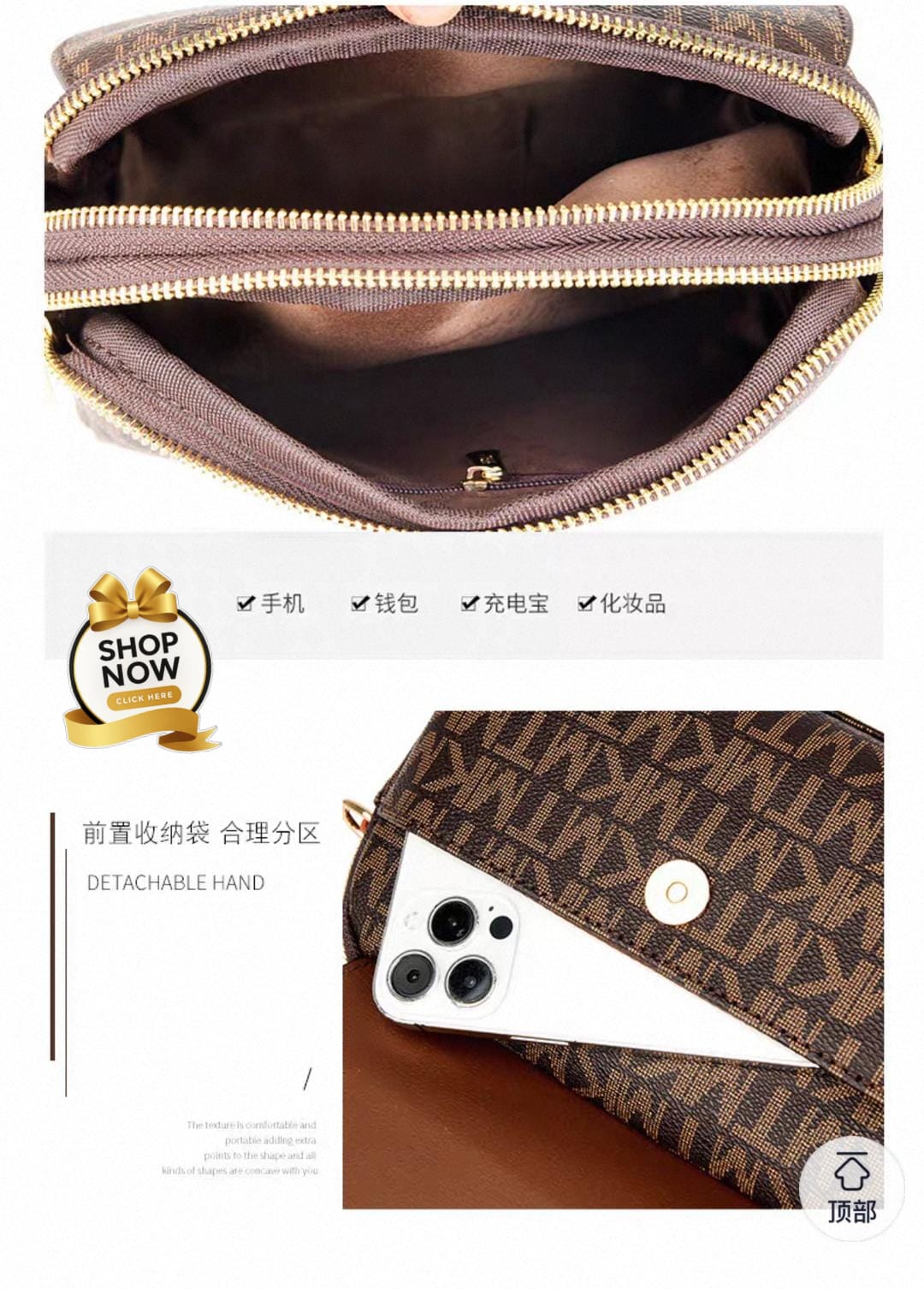 Imported Crossbody Bag