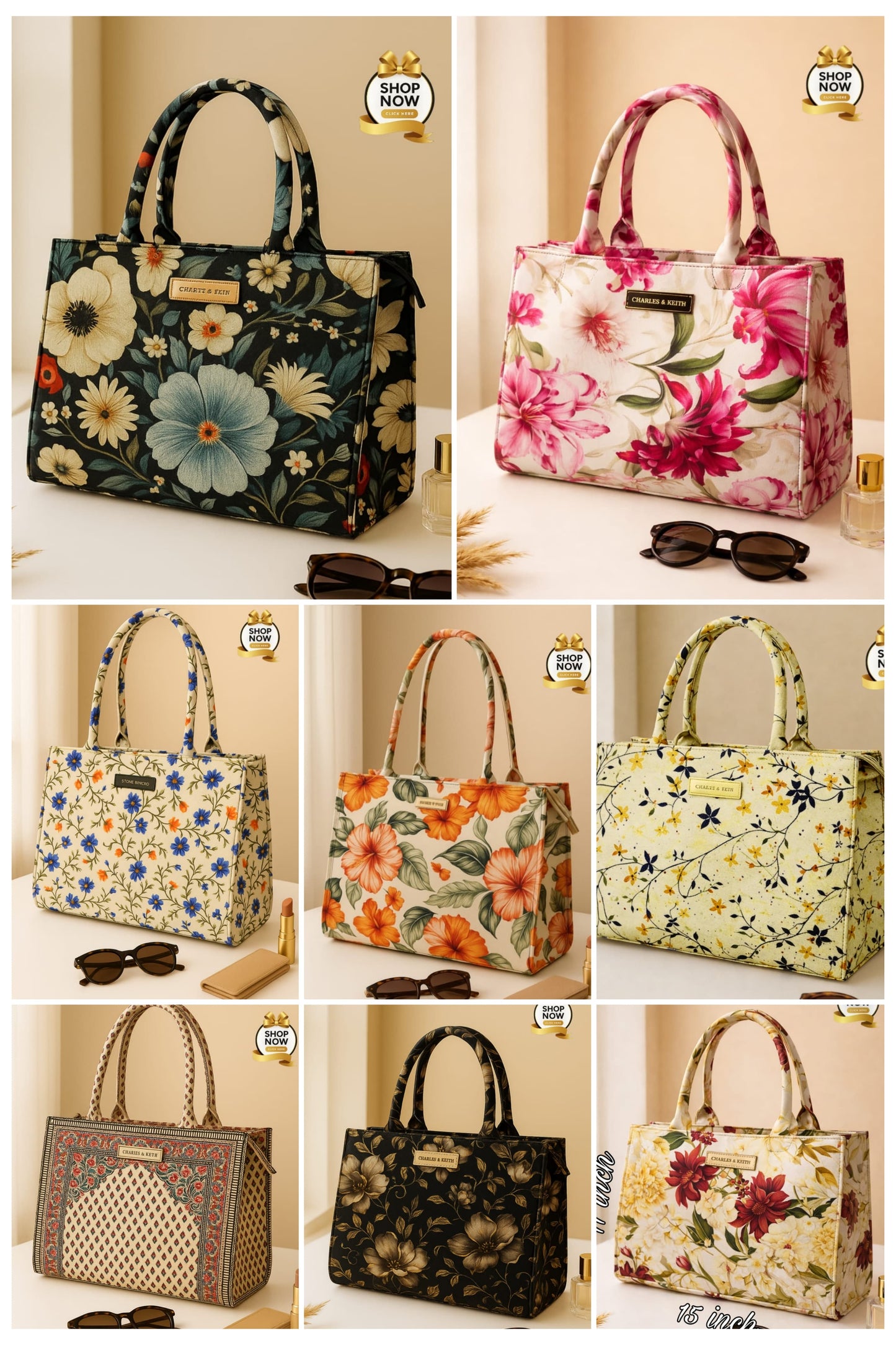 Canvas Printed Totebag