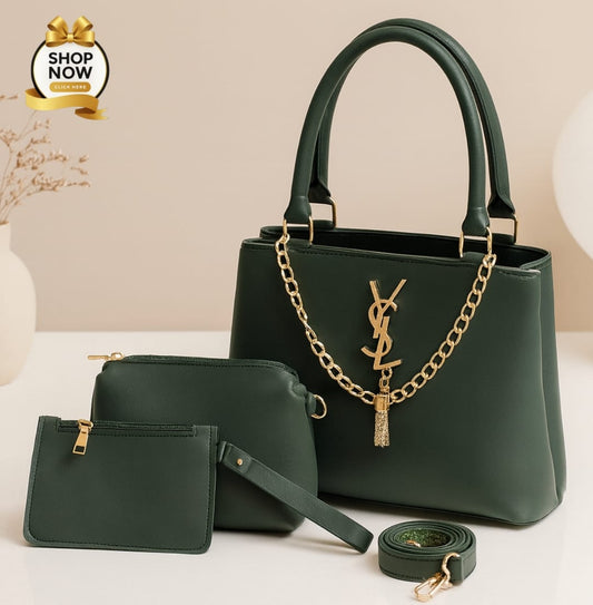 3 Pcs Handbag Set