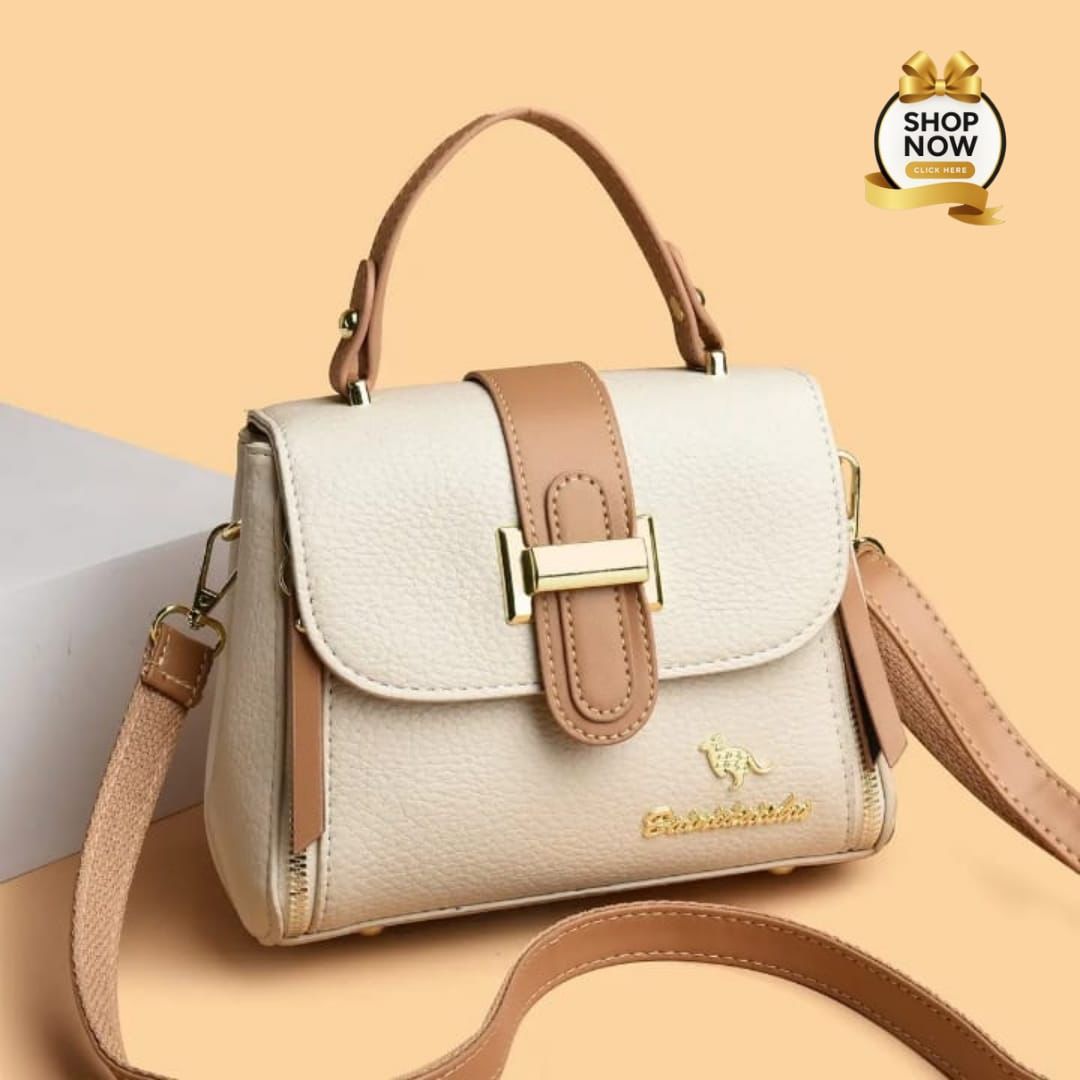 Kangaroo Two Zipper Crossbody bag | Imported