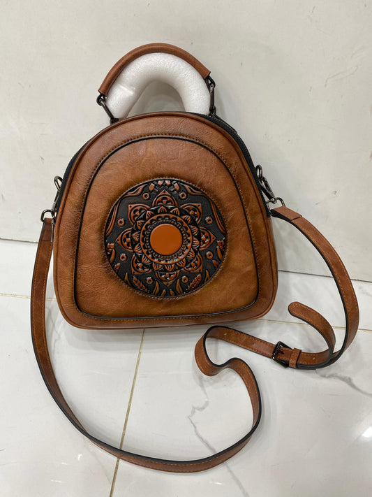 Antique Designer Crossbody Bag