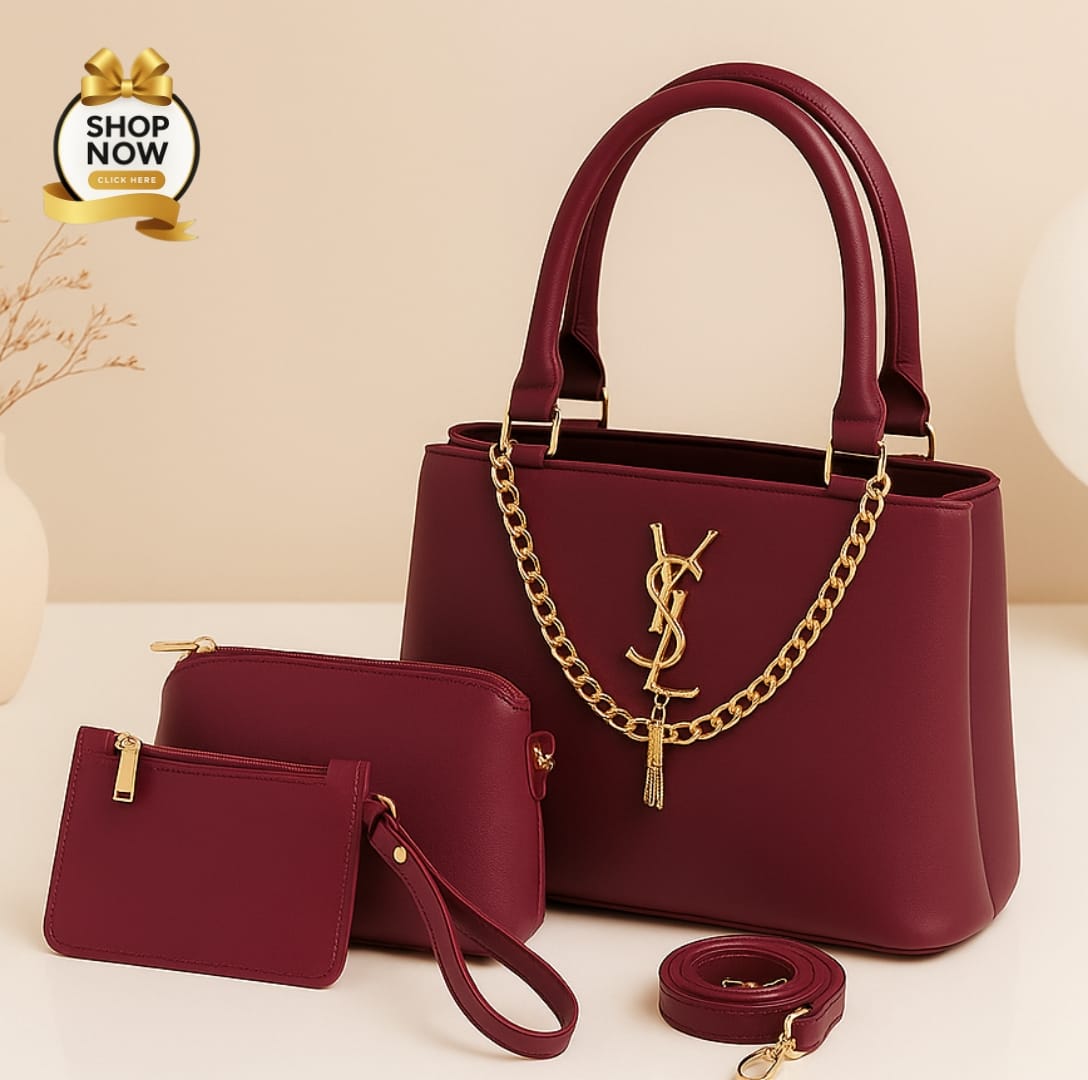 3 Pcs Handbag Set