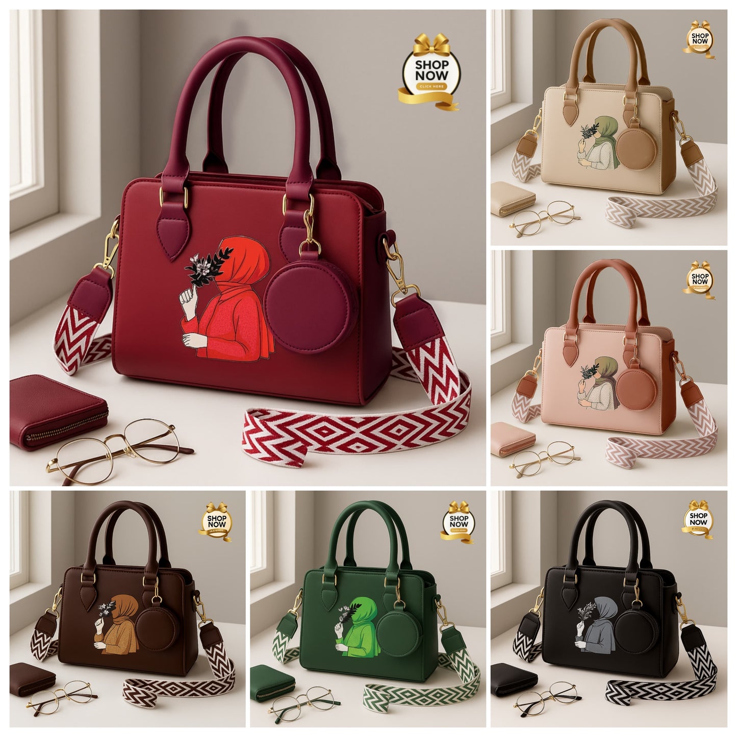 Hijabi Handbag 2 pcs