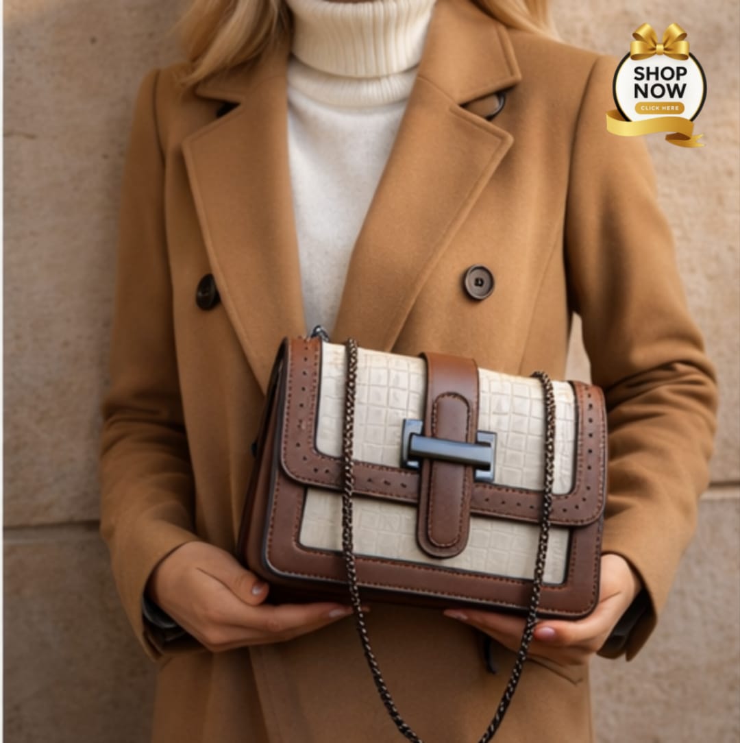 Imported Top Chain Crossbody Bag