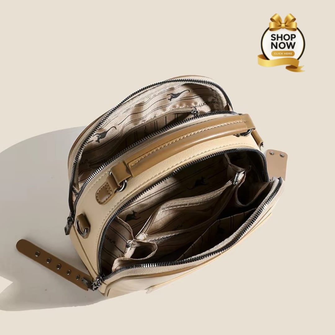 Imported Kangaroo Crossbody Bag