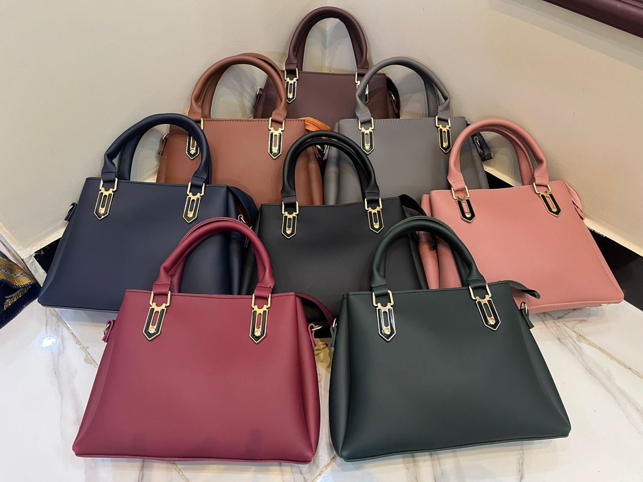 Synthetic Leather Handbag