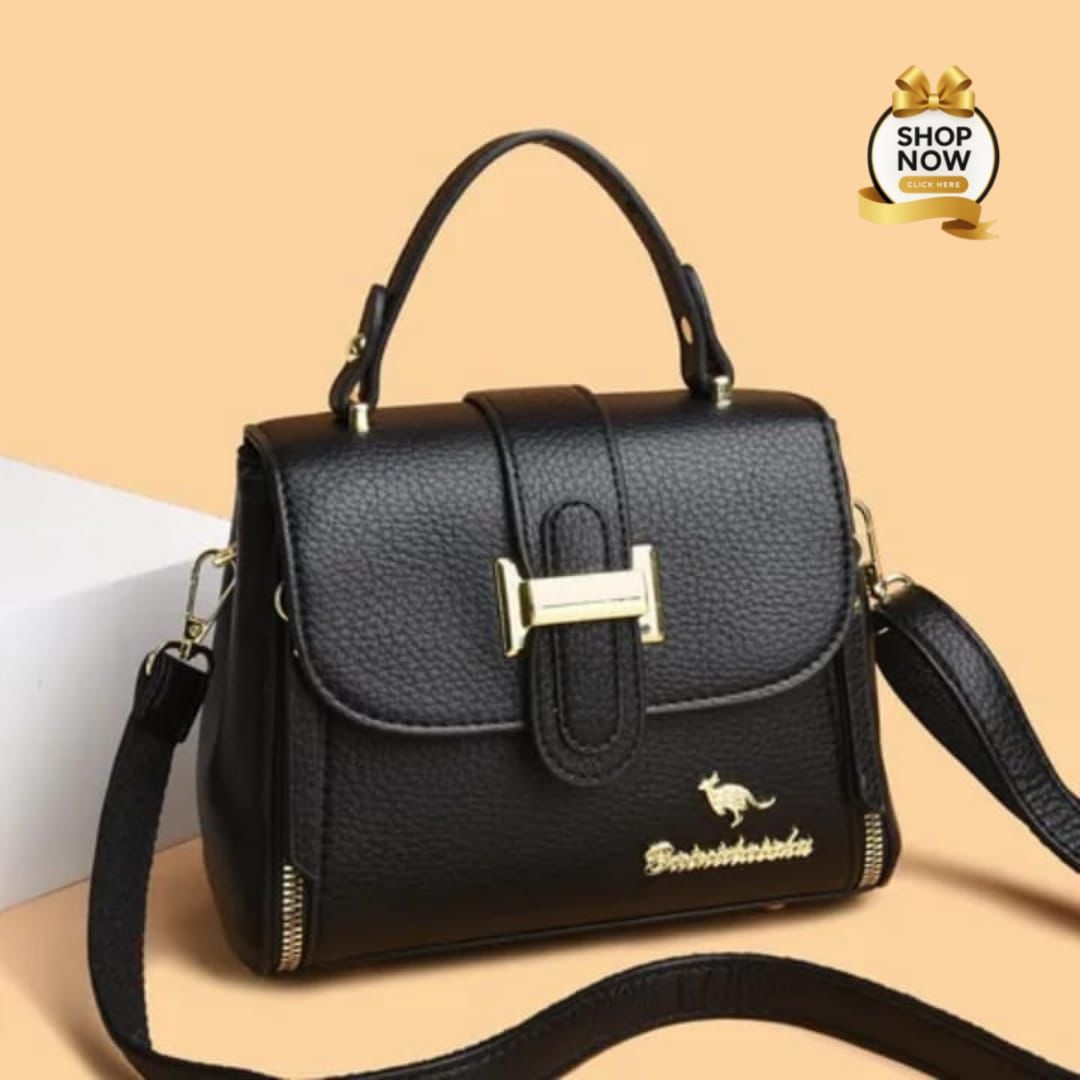 Kangaroo Two Zipper Crossbody bag | Imported