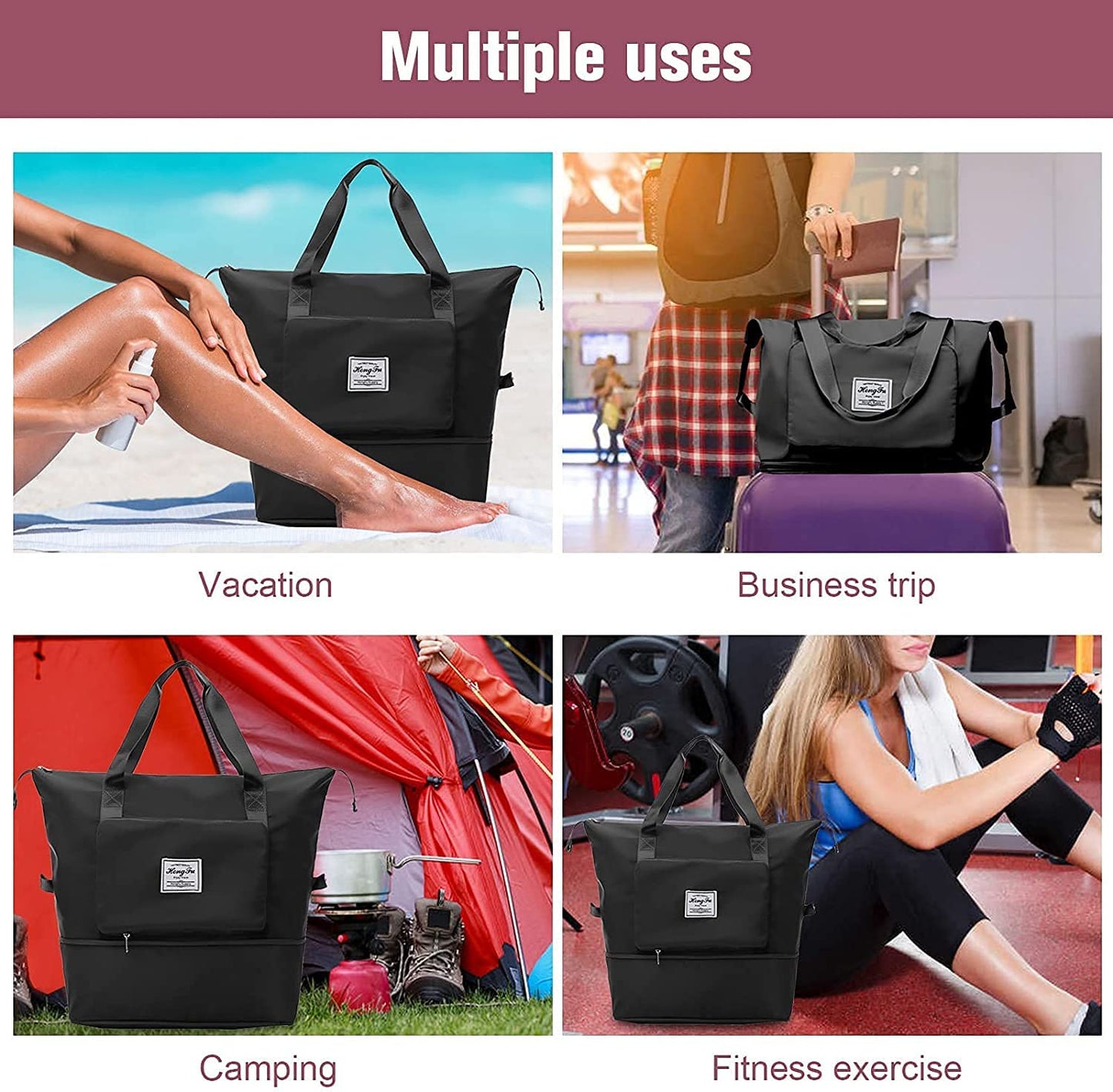 Travel Handbag Large Capacity | Random Color